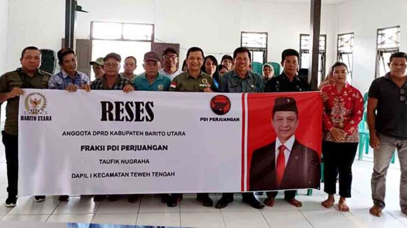 Anggota DPRD Barito Utara Laksanakan Reses ke Kecamatan Teweh Tengah