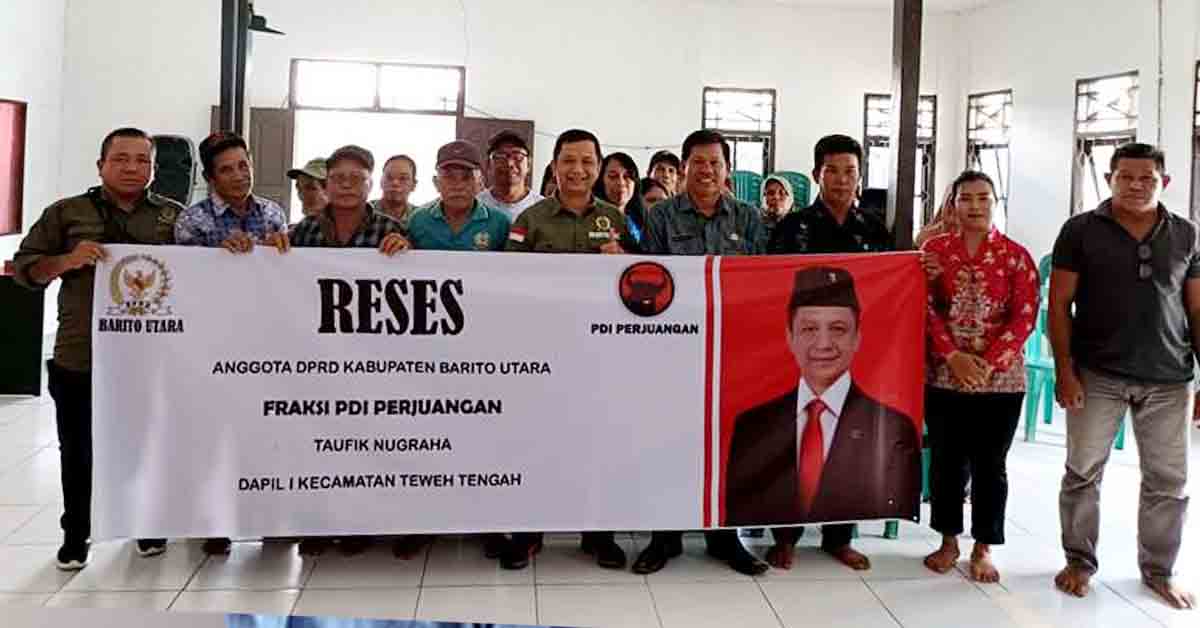 Anggota DPRD Barito Utara Laksanakan Reses ke Kecamatan Teweh Tengah