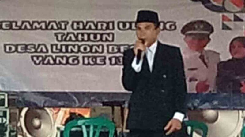 Perayaan HUT ke 136 Desa Linon Besi ll Dirangkai Pemberian Sembako