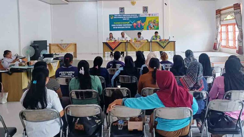 Bantu Pencegahan Stunting, PT. PAMA BEKB Lakukan Pelatihan Kader Posyandu