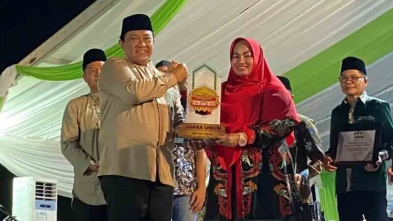 Wagub Edy Pratowo Tutup MTQH Tingkat Prov Kalteng, Kab Kotim Raih Juara Umum