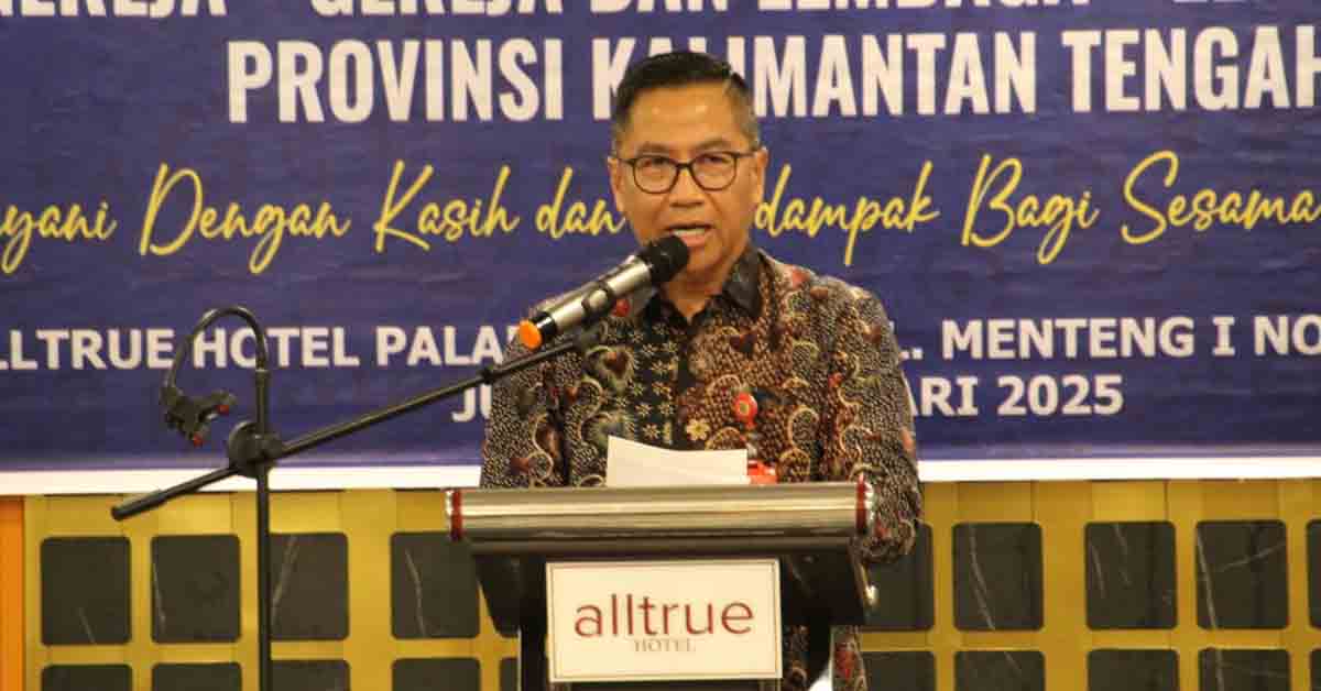 Buka Muswil, Leonard Harapkan PGLII Kalteng Jadi Garda Terdepan untuk Memupuk Semangat Toleransi