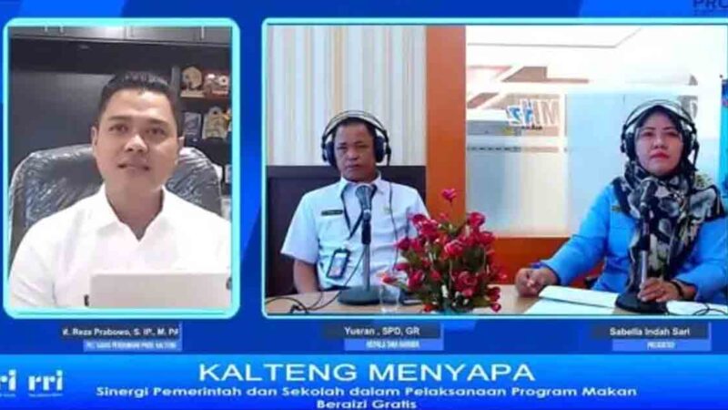 Pemprov Kalteng Optimalkan Program Makan Bergizi Gratis dengan Aplikasi Pena Berkah