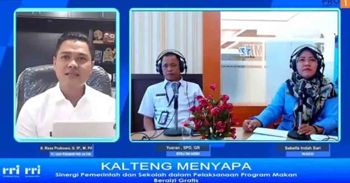 Pemprov Kalteng Optimalkan Program Makan Bergizi Gratis dengan Aplikasi Pena Berkah