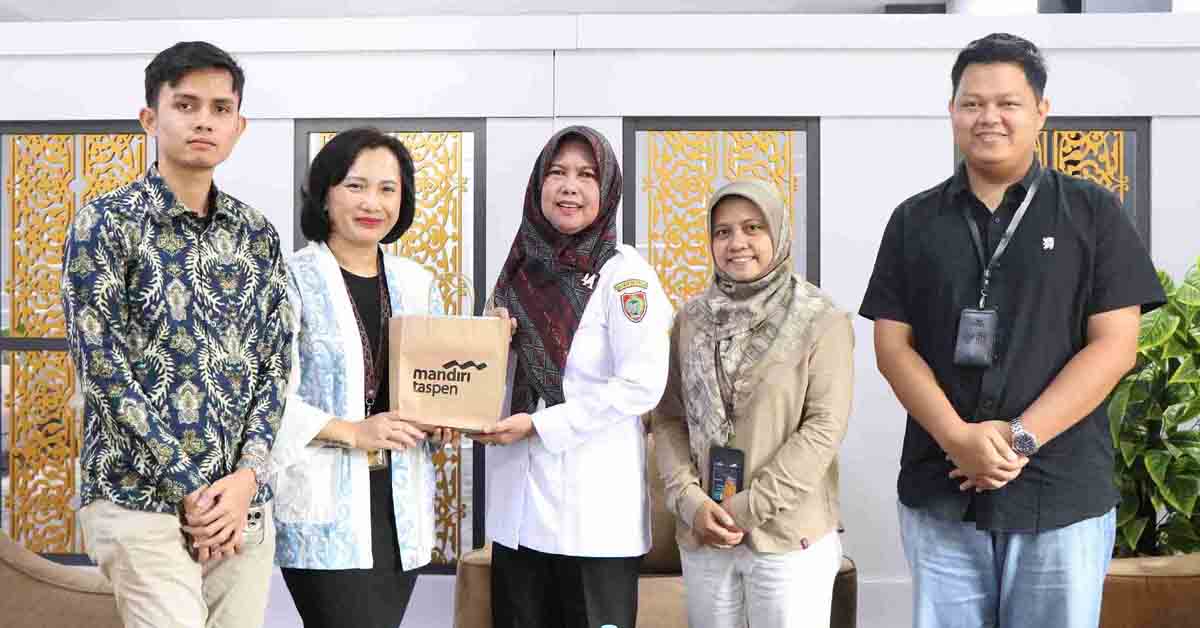 Pererat Sinergi, Kepala BKD Kalteng Terima Kunjungan PT Taspen dan PT Bank Mandiri Taspen