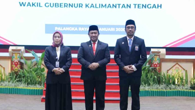 Kukuhkan Kepala BPKP Provinsi Kalteng, Wagub Edy Pratowo Harapkan Sinergi Tetap Terjalin dan Terus Diperkuat