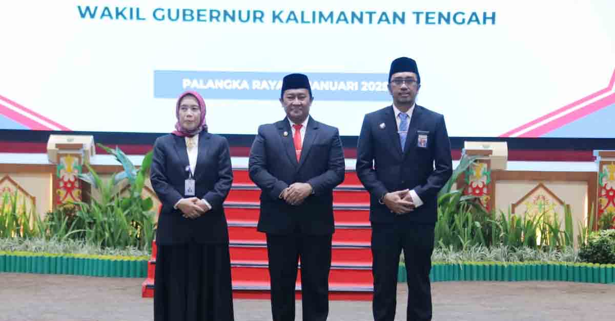 Kukuhkan Kepala BPKP Provinsi Kalteng, Wagub Edy Pratowo Harapkan Sinergi Tetap Terjalin dan Terus Diperkuat