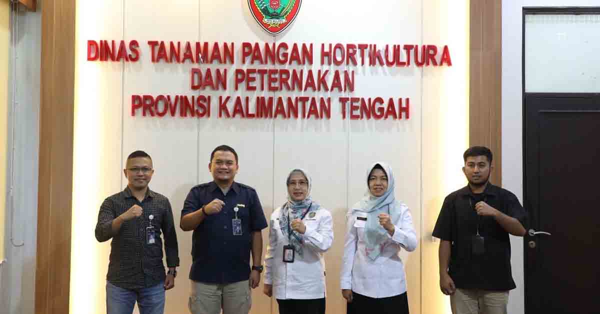 Kepala Dinas TPHP Sunarti Terima Kunjungan Pimwil Bulog Kalteng