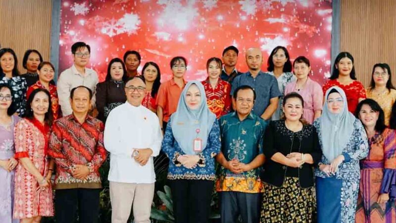 Disbudpar Kalteng Gelar Perayaan Natal Bersama Seluruh ASN dan Tenaga Kontrak