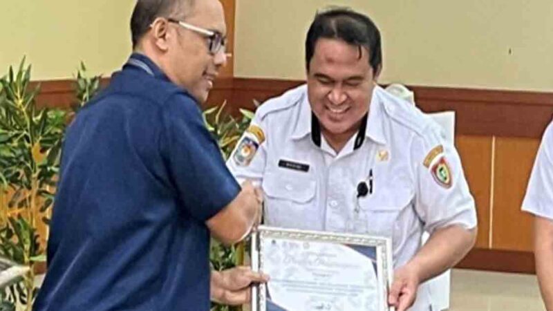 DPMPTSP Kalteng Raih Peringkat I Penilaian Pelaporan Pertanggungjawaban Bendahara Tahun 2024