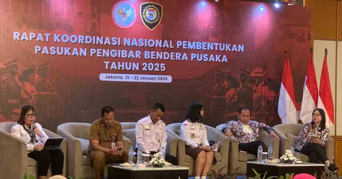 Ikuti Rakornas, Badan Kesbangpol Kalteng Tunjukkan Komitmen Dukung Peningkatan Kualitas Paskibraka