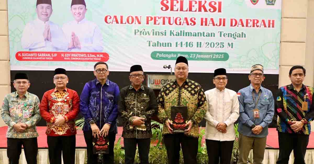 Plt Sekda Kalteng Buka Seleksi Petugas Haji Daerah