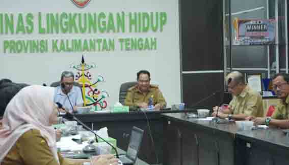 DLH Kalteng Gelar Rapat Terkait Program Redd++