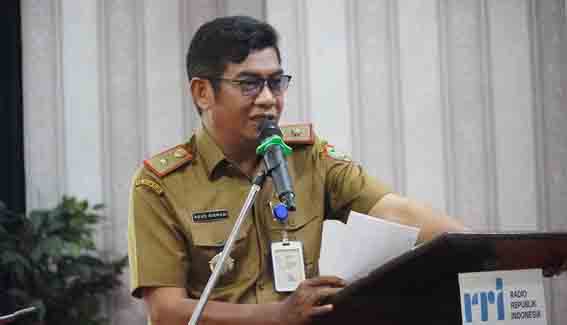 Kepala Diskominfosantik Kalteng Hadiri Sertijab Kepala LPP RRI Palangka Raya