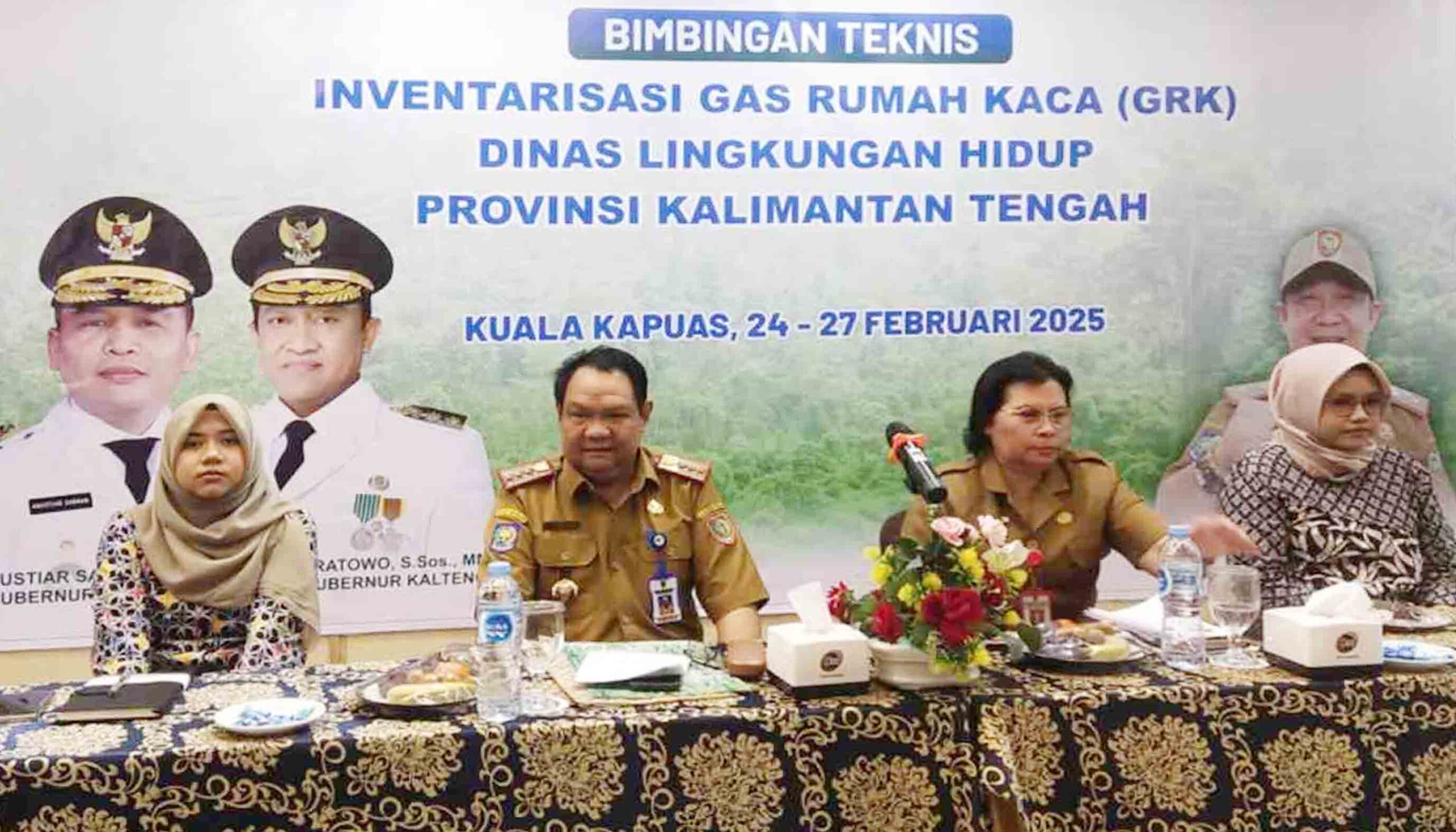 Perkuat Pelaporan Emisi GRK, DLH Kalteng Gelar Bimtek SIGN-SMART