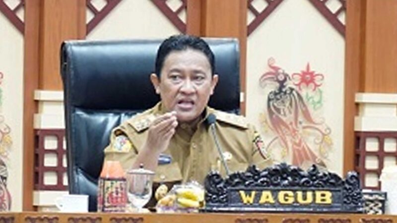 Wagub Pimpin Rapat Bahas Implementasi Visi Misi Gubernur Kalteng