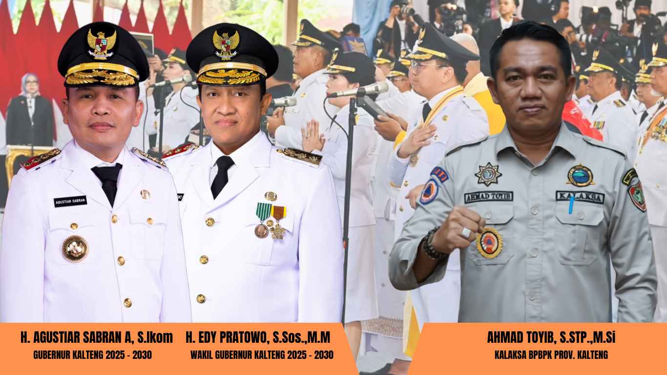 Ahmad Toyib Ucapkan Selamat Atas Dilantiknya Agustiar Sabran dan Edy Pratowo Sebagai Gubernur dan Wakil Gubernur Kalteng