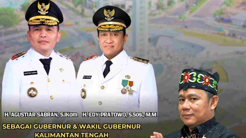 Kadis ESDM Kalteng Ucapkan Selamat atas Pelantikan Gubernur dan Wakil Gubernur Terpilih