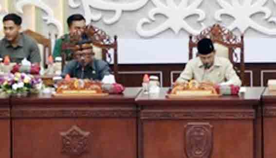 Plt Sekda Hadiri Rapur Pembahasan 4 Raperda Inisiatif