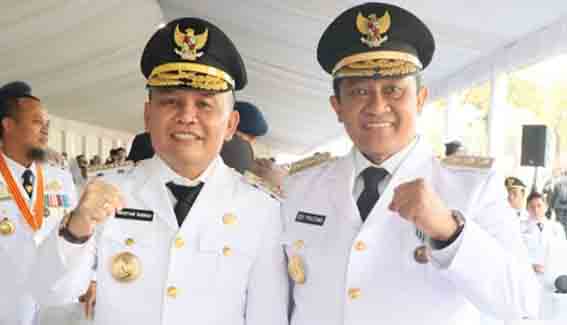 Presiden Lantik H Agustiar Sabran dan H Edy Pratowo Sebagai Gubernur dan Wakil Gubernur Kalteng