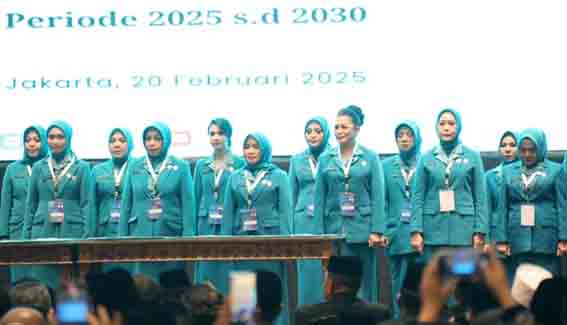 Aisyah Thisia Agustiar Sabran Resmi Dilantik Jadi Ketua TP-PKK/TP Posyandu Provinsi Kalteng Periode 2025-2030