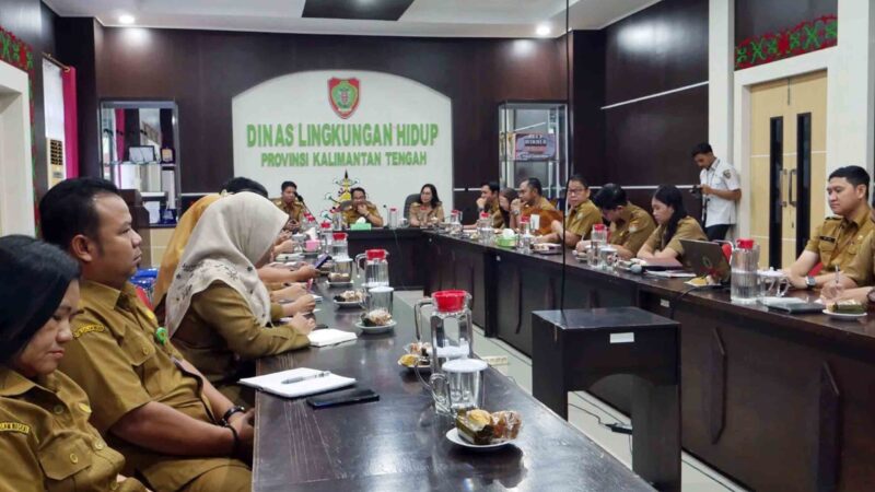 DLH Kalteng Rapat Evaluasi Penerapan E-Kinerja