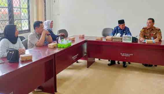 Kadisbun Terima Kunjungan Komisi I DPRD Kalteng