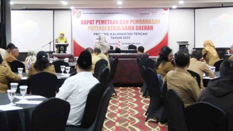 Pemprov Kalteng Siapkan Langkah Strategis Terkait Pemetaan Kerja Sama Daerah