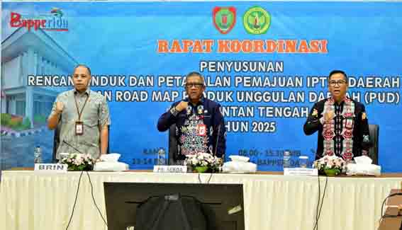 Plt Sekda Buka Rakor RIPJIP dan Road Map PUD