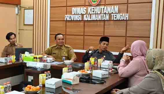 Gali Potensi Tingkatkan PAD, Komisi I DPRD Lakukan Kunker ke Dinas Kehutanan Kalteng