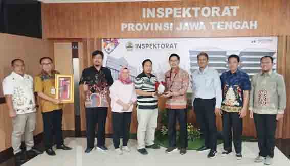 Inspektorat Kalteng Lakukan Kaji Banding ke Inspektorat Jateng