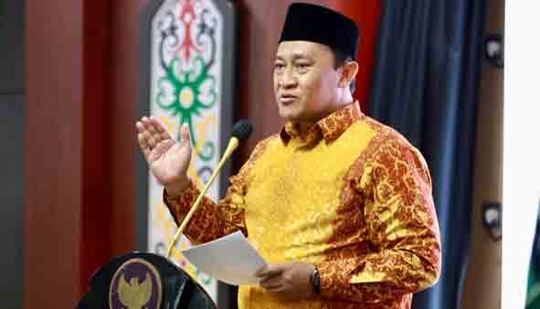 Wagub Edy Pratowo Ajak HMI Untuk Terus Bersinergi dengan Pemprov Kalteng