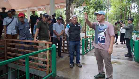 Gubernur Kalteng Tinjau Ekowisata Nyaru Menteng