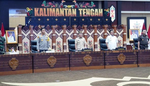 Pemprov Kalteng Gelar Rakor Pemerintah Daerah dan Forkopimda Jelang Idul Fitri