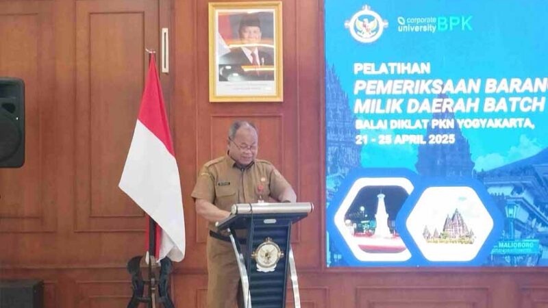 Inspektorat Daerah Kalteng Gelar Pelatihan Pemeriksaan BMD Bekerja Sama dengan Bandiklat PKN BPK RI Yogyakarta