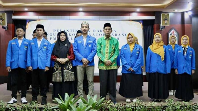 Asisten Ekbang Sri Widanarni Ucapkan Selamat Atas Dilantikannya PKC PMII Kalteng