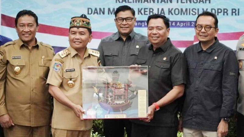 Gubernur Agustiar Sabran Sampaikan Usulan Prioritas ke Komisi V DPR RI