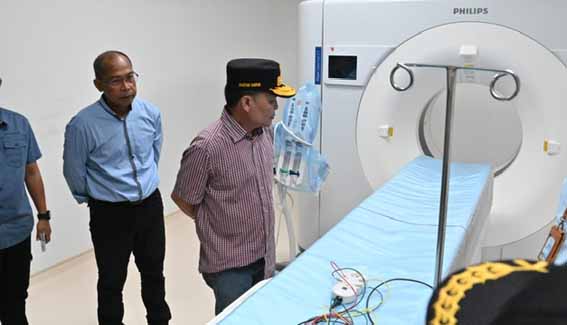 Gubernur Kalteng Agustiar Sabran Tinjau RSUD Hanau