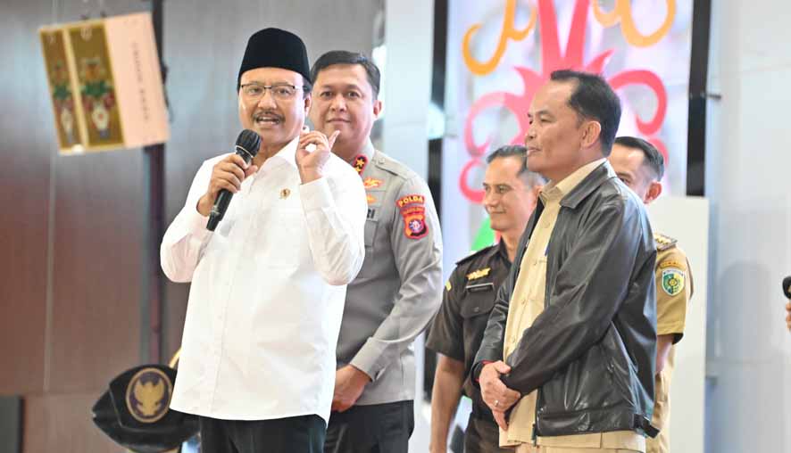 Hadiri Dialog Mensos dan Pilar-Pilar Sosial, Gubernur Kalteng Bertekad Wujudkan Pembangunan yang Merata dan Berkeadilan