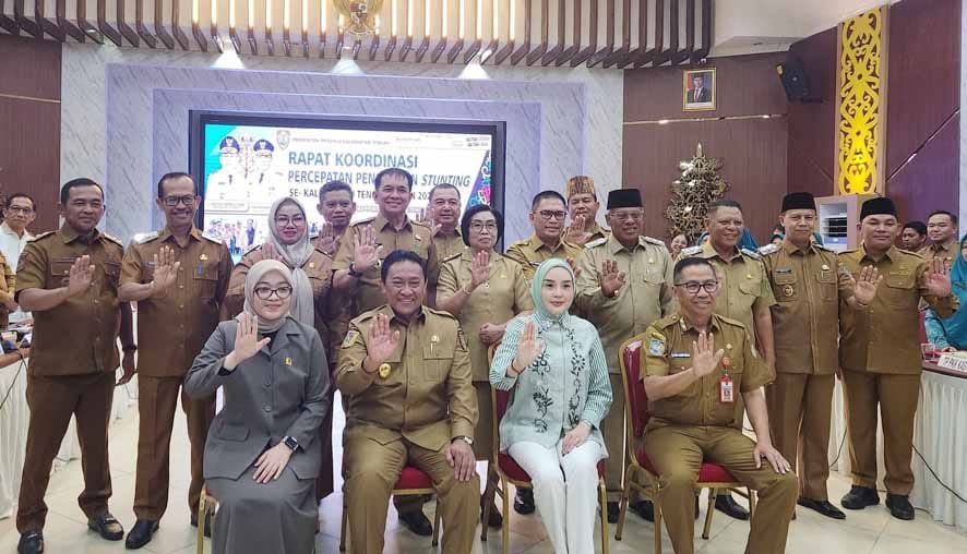 Wakil Bupati dan Ketua TP-PKK Kabupaten Mura Hadiri Rakor PPS se-Kalteng Tahun 2025