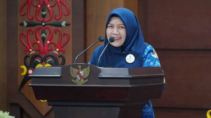 Asisten Ekbang Sri Widanarni Sebut TPAKD Kalteng Telah Terbentuk 100 Persen di Seluruh Kabupaten/Kota