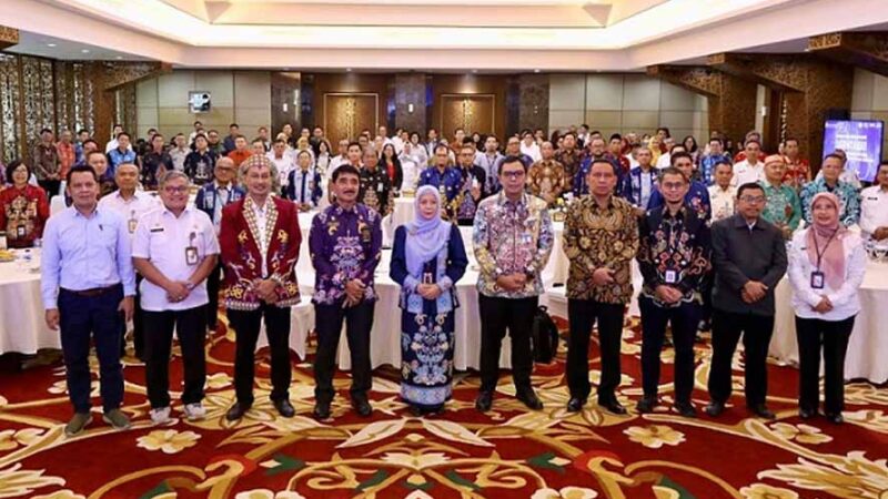 Asisten Ekbang Hadiri Diseminasi Laporan Perekonomian Kalteng