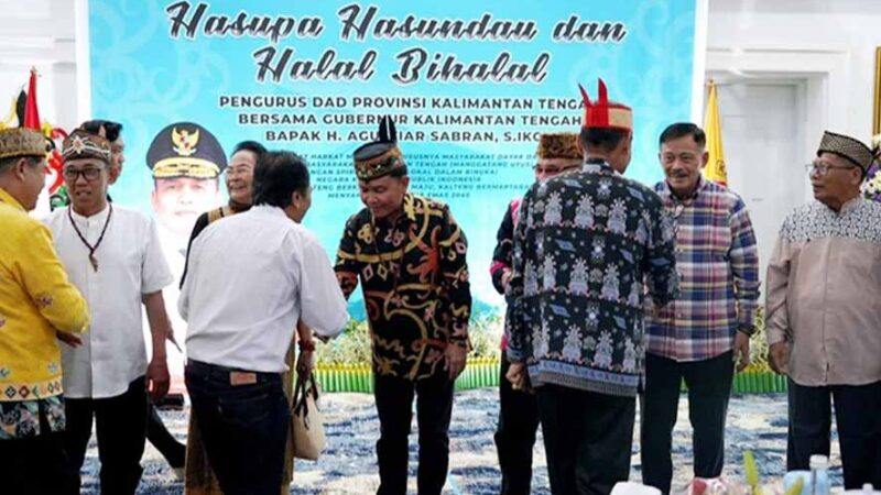 Gubernur Agustiar Sabran Apresiasi DAD Atas Dukungannya Mengawal Pembangunan di Kalteng
