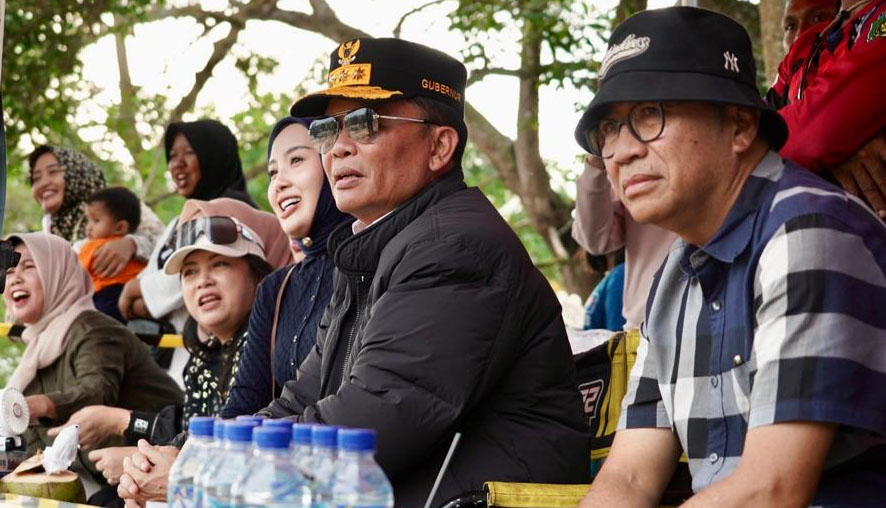 Saksikan Tangkiling Off-road Extreme, Gubernur Sampaikan Pemprov Kalteng Support Penuh Olahraga ini