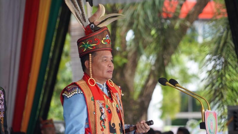 Gubernur Agustiar Sabran Pimpin Upacara Hari Jadi ke-68 Provinsi Kalimantan Tengah