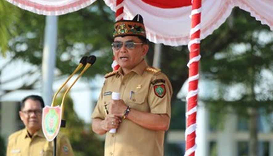 Gubernur Agustiar Sabran Sampaikan Arahan Kepada Tekon di Lingkungan Pemprov Kalteng