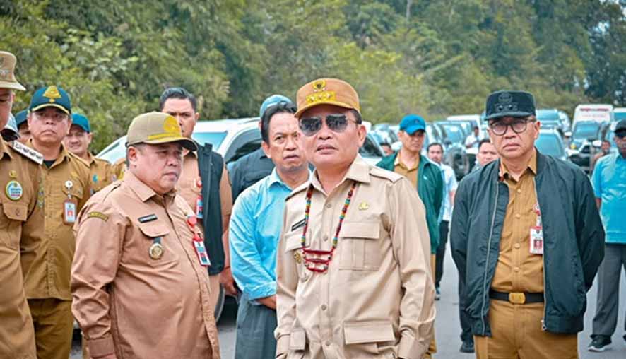 Gubernur Kalteng Sidak Ruas Jalan Palangka Raya–Gunung Mas