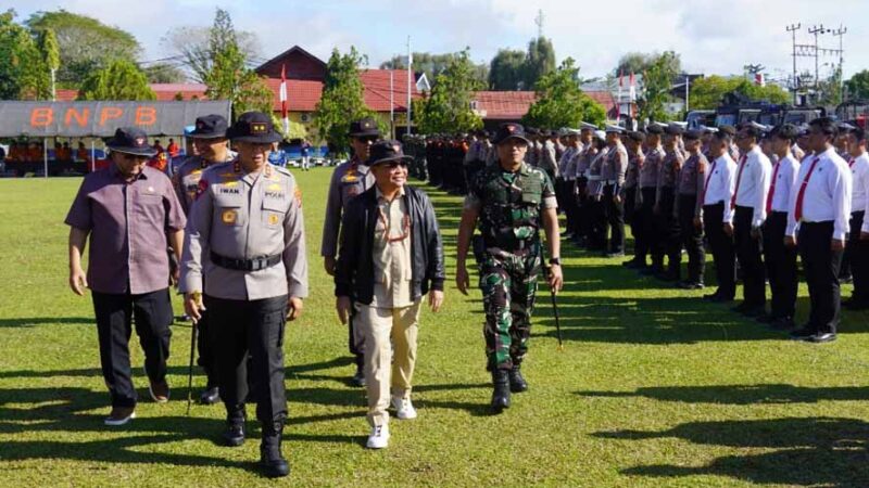 Gubernur Kalteng Hadiri Apel Gelar Personel dan Sarana Prasarana Hadapi Penanggulangan Karhutla
