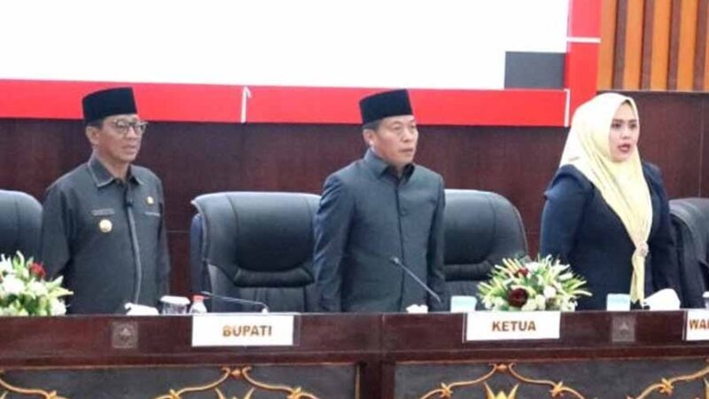Bupati Mura Hadiri Rapur ke-9 Masa Sidang I Tahun 2025