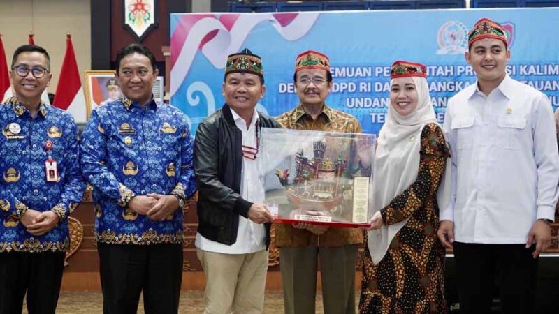 Pemprov Kalteng Gelar Pertemuan Bersama DPD RI